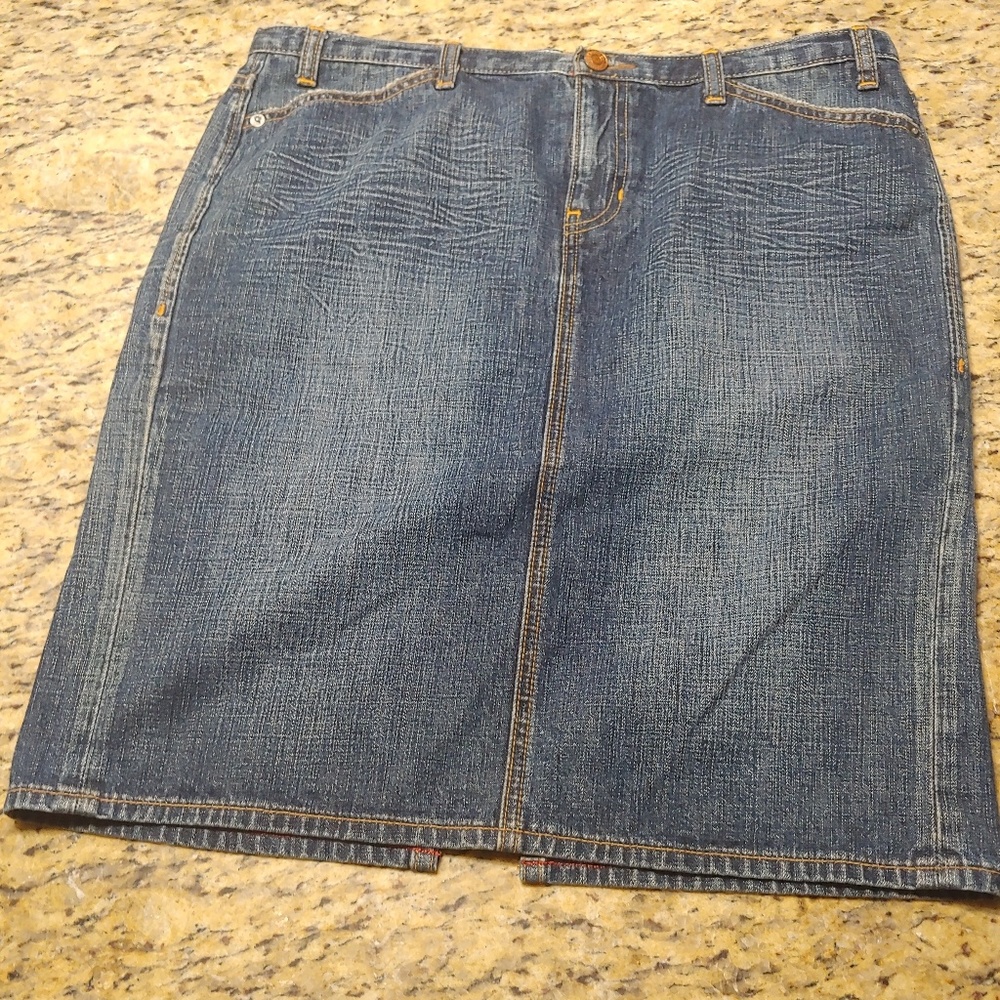 Like new Limited edition gap jeans denim skirt